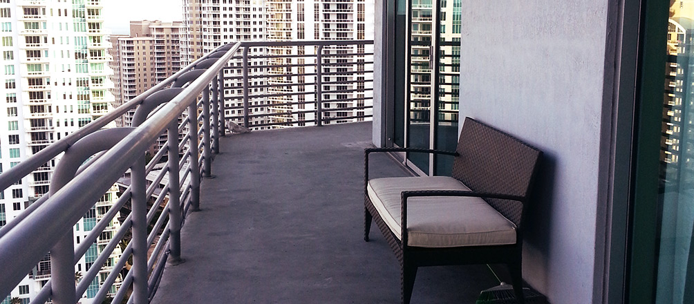 One Miami Balcony