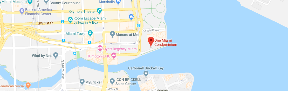  One Miami Location
