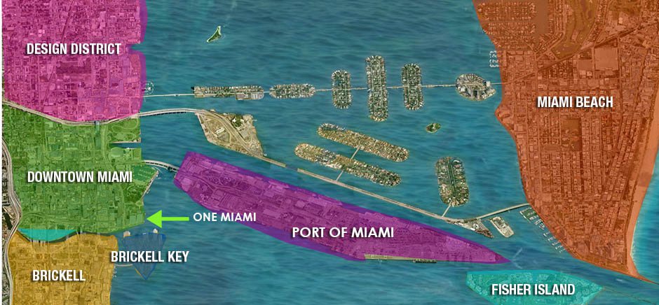 One Miami Satellite View